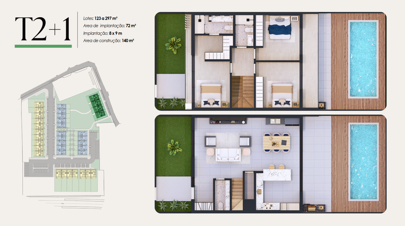 Casas de Luxo ZION Oasis à Venda – Algarve Portugal  São Paulo - 