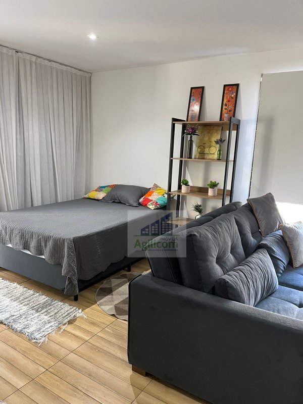 STUDIO DE 39M² E 1 VAGA DE GARAGEM E MOBILIADO  À VENDA E PARA LOCAÇÃO EM CAMPO BELO, Rua Gabriele D'Annunzio São Paulo - 