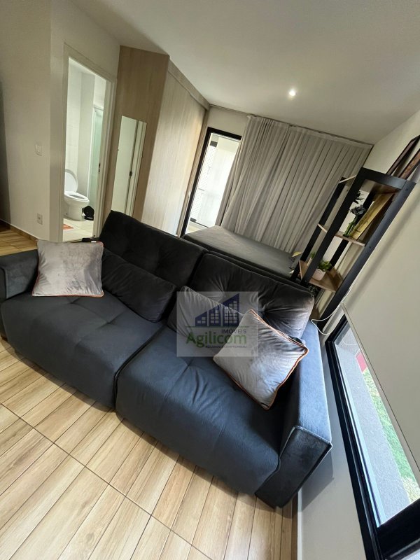 STUDIO DE 39M² E 1 VAGA DE GARAGEM E MOBILIADO  À VENDA E PARA LOCAÇÃO EM CAMPO BELO, Rua Gabriele D'Annunzio São Paulo - 