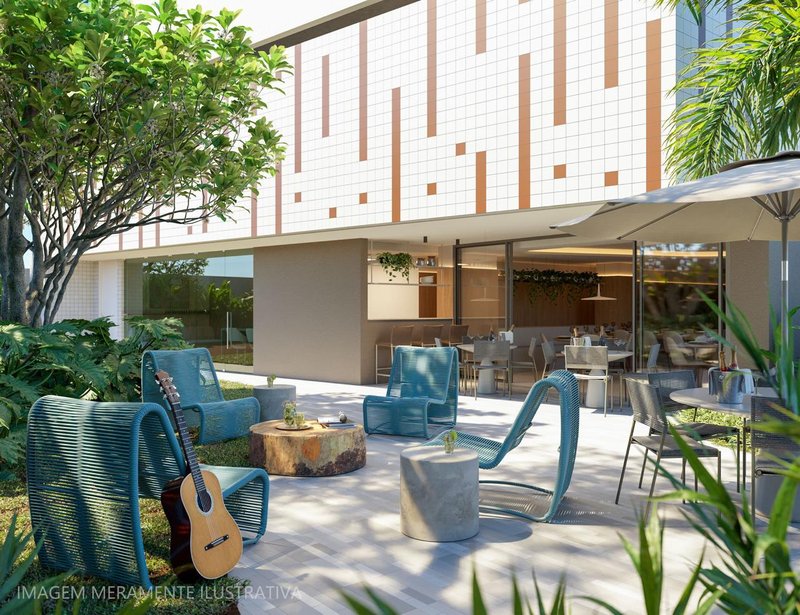 4 quartos (03 suítes). 163,75m². Varanda Gourmet. 1 suíte com closet. 03 vagas de garagem Avenida Santos Dumont Recife - 