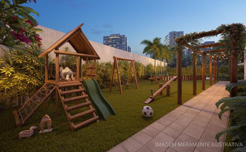 4 quartos (03 suítes). 163,75m². Varanda Gourmet. 1 suíte com closet. 03 vagas de garagem Avenida Santos Dumont Recife - 
