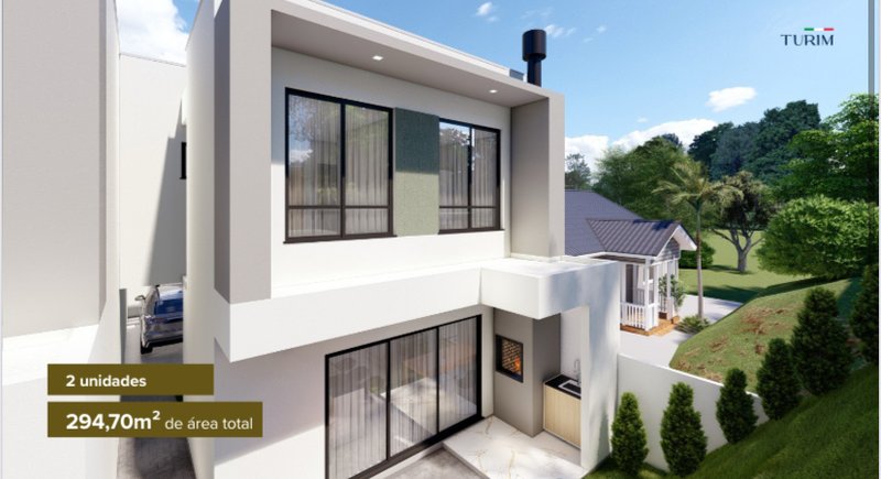 CASA COM 1 SUÍTE MAIS 2 DORMITÓRIOS NA GUABIRUBA SUL  Guabiruba - 