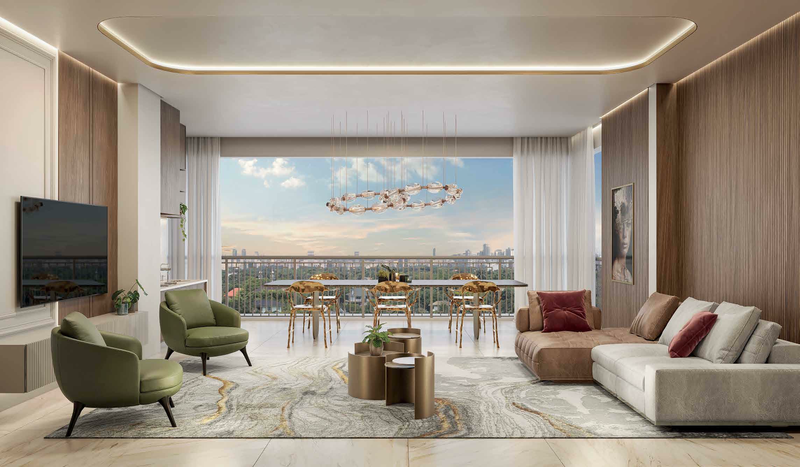 The Palace Oasis – Apartamentos de 76 a 129 m² com alto padrão na Vila Mariana Rua Dona Avelina São Paulo - 