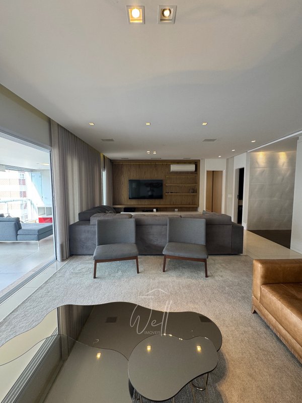 Apartamento mobiliado no Cond. Reserva no Espaço Cerâmica com 234m2 - 03 suítes - 03 vagas Alameda Terracota  São Caetano do Sul - 