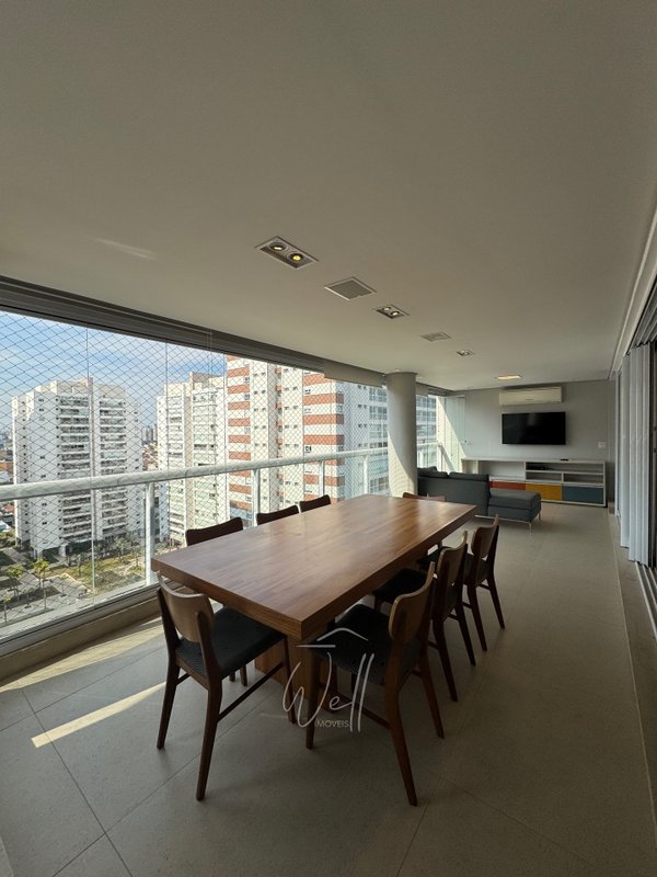 Apartamento mobiliado no Cond. Reserva no Espaço Cerâmica com 234m2 - 03 suítes - 03 vagas Alameda Terracota  São Caetano do Sul - 