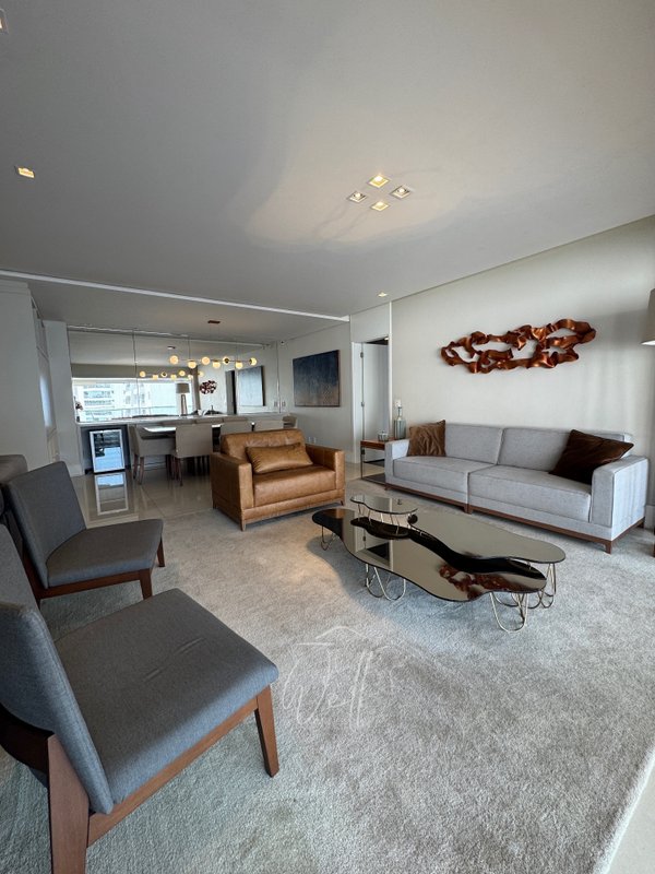 Apartamento mobiliado no Cond. Reserva no Espaço Cerâmica com 234m2 - 03 suítes - 03 vagas Alameda Terracota  São Caetano do Sul - 
