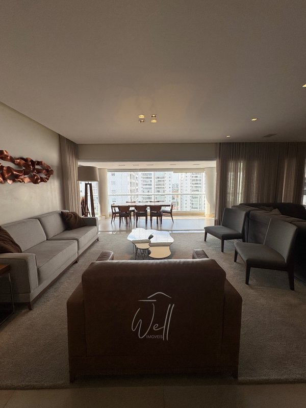 Apartamento mobiliado no Cond. Reserva no Espaço Cerâmica com 234m2 - 03 suítes - 03 vagas Alameda Terracota  São Caetano do Sul - 