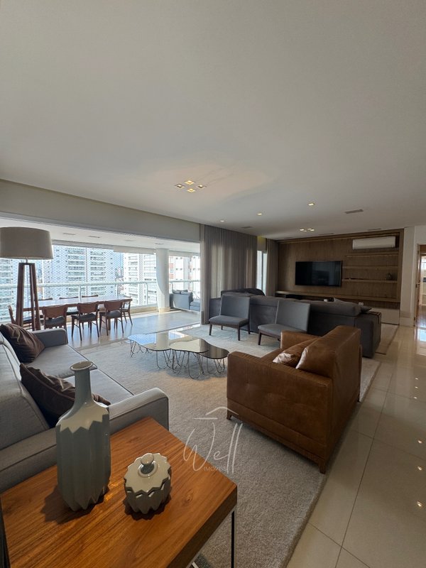 Apartamento mobiliado no Cond. Reserva no Espaço Cerâmica com 234m2 - 03 suítes - 03 vagas Alameda Terracota  São Caetano do Sul - 