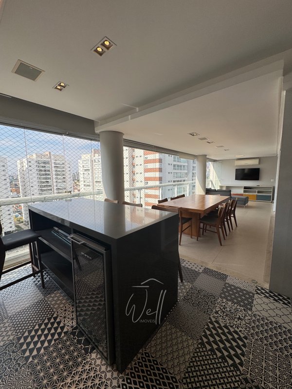 Apartamento mobiliado no Cond. Reserva no Espaço Cerâmica com 234m2 - 03 suítes - 03 vagas Alameda Terracota  São Caetano do Sul - 