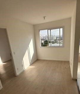 ALUGA-SE APARTAMENTO SEM FIADOR 31M² - 1 QUARTO – 1 BANHEIRO – ANDAR ALTO - SEMI MOBILIADO Rua Torres da Barra São Paulo - 