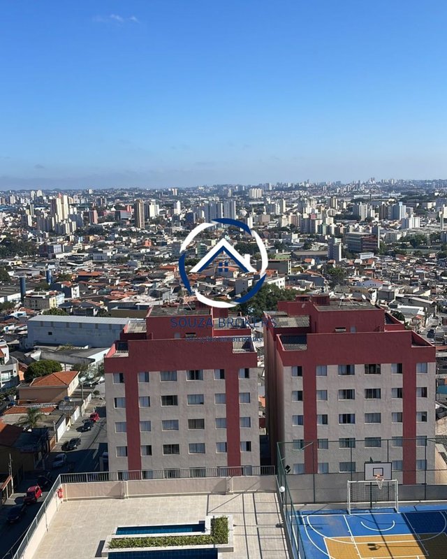 Ótimo apartamento de 36m² na Vila Palmares em Santo André  Santo André - 