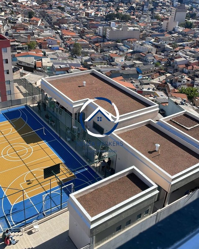 Ótimo apartamento de 36m² na Vila Palmares em Santo André  Santo André - 