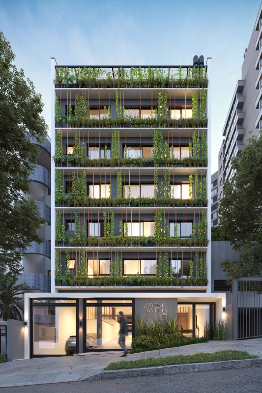 Apartamento com 2 suítes no bairro Petrópolis Rua Amélia Teles Porto Alegre - 