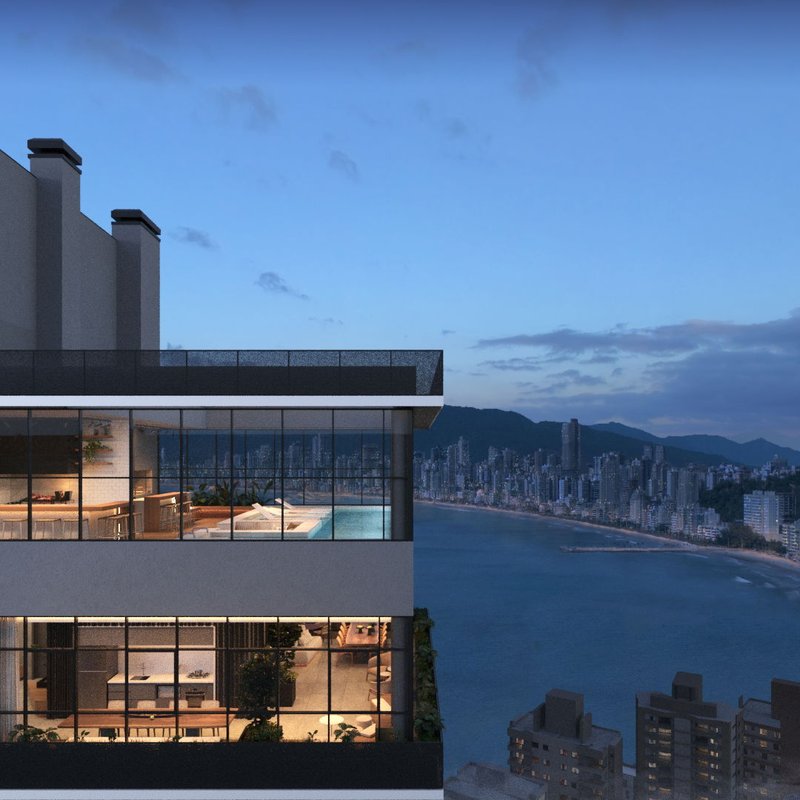 Apartamento|studio andar alto em Itapema R. 106 A Itapema - 