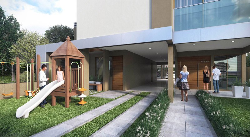 Apartamento duplex com sacada e churrasqueira Rua Isidoro Tressi Porto Alegre - 