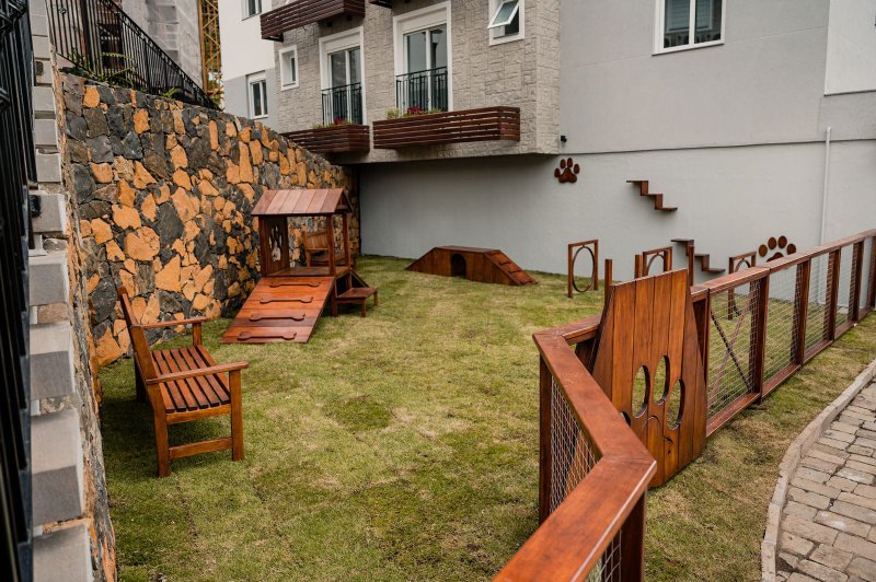 Apartamento com suíte e churrasqueira em Gramado Rua Prefeito Dinnebier Gramado - 
