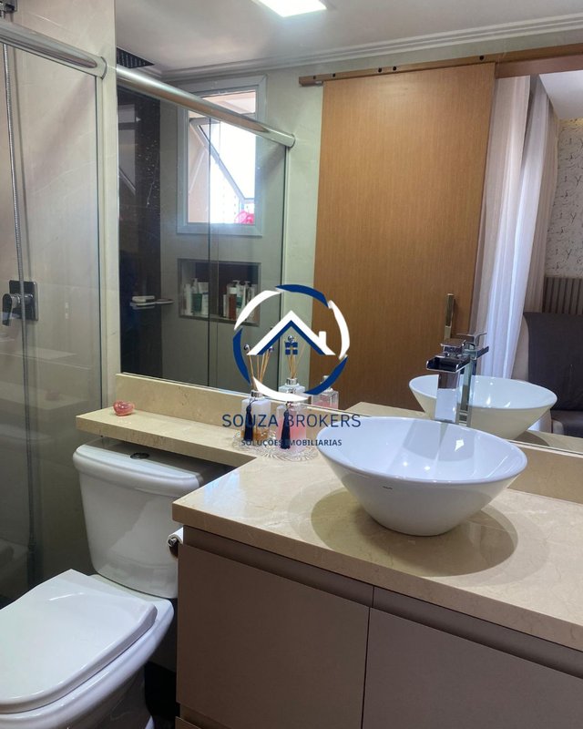 Excelente apartamento de 118m² na Vila Valparaiso em Santo André  Santo André - 