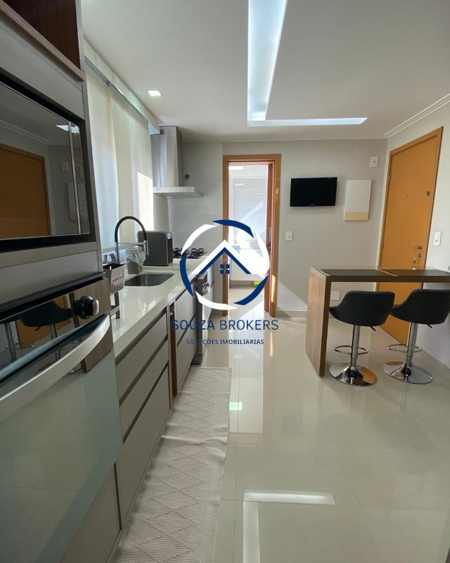 Excelente apartamento de 118m² na Vila Valparaiso em Santo André  Santo André - 