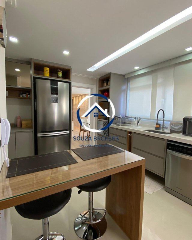 Excelente apartamento de 118m² na Vila Valparaiso em Santo André  Santo André - 