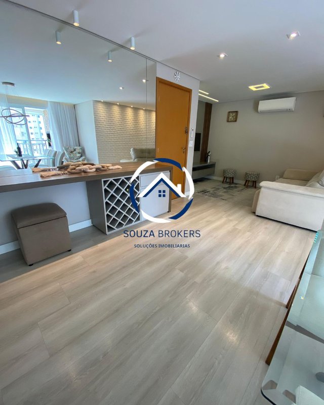 Excelente apartamento de 118m² na Vila Valparaiso em Santo André  Santo André - 