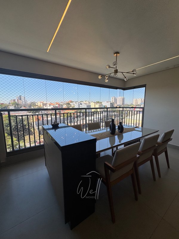 Apartamento mobiliado - Cond. The Address - Santo André 123m2 - 03 suítes - 03 vagas  Santo André - 