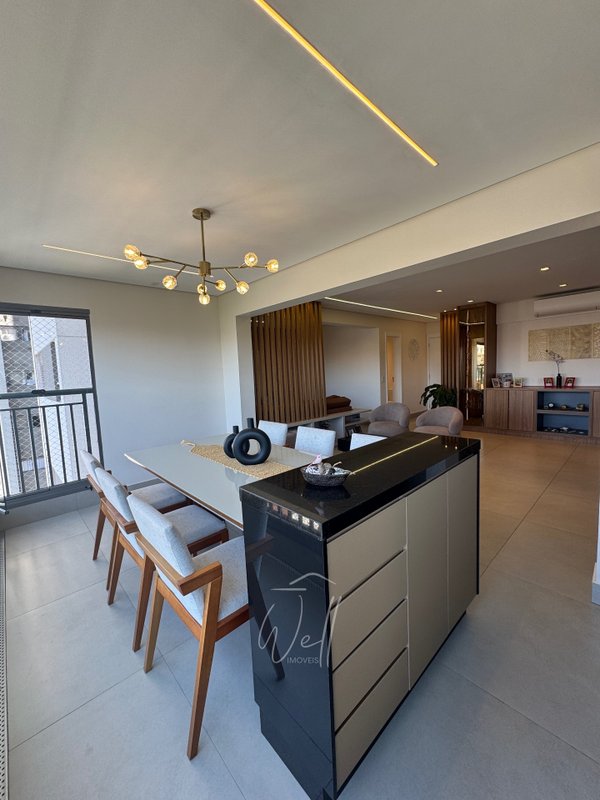 Apartamento mobiliado - Cond. The Address - Santo André 123m2 - 03 suítes - 03 vagas  Santo André - 