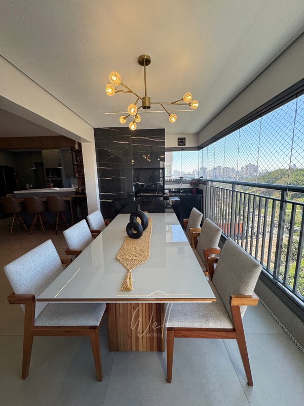Apartamento mobiliado - Cond. The Address - Santo André 123m2 - 03 suítes - 03 vagas  Santo André - 