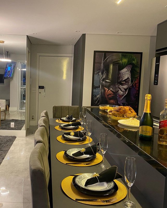 APTO 76M² 2 DORM 1 SUÍTE PORTEIRA FECHADA THE ONE DUBAI Rua Adolpho Bozzi Osasco - 