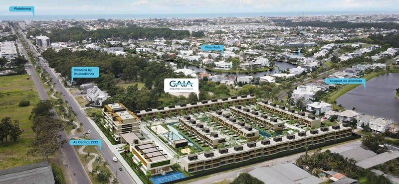 Apartamento com 2 dormitórios em Xangri-La Avenida Central Xangri-lá - 