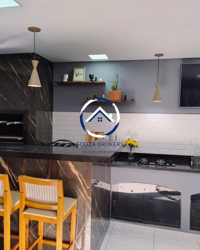 Lindo sobrado de 320m² no Bairro São Caetaninho em Ribeirão Pires  Ribeirão Pires - 