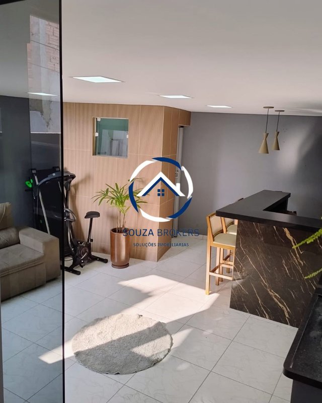 Lindo sobrado de 320m² no Bairro São Caetaninho em Ribeirão Pires  Ribeirão Pires - 