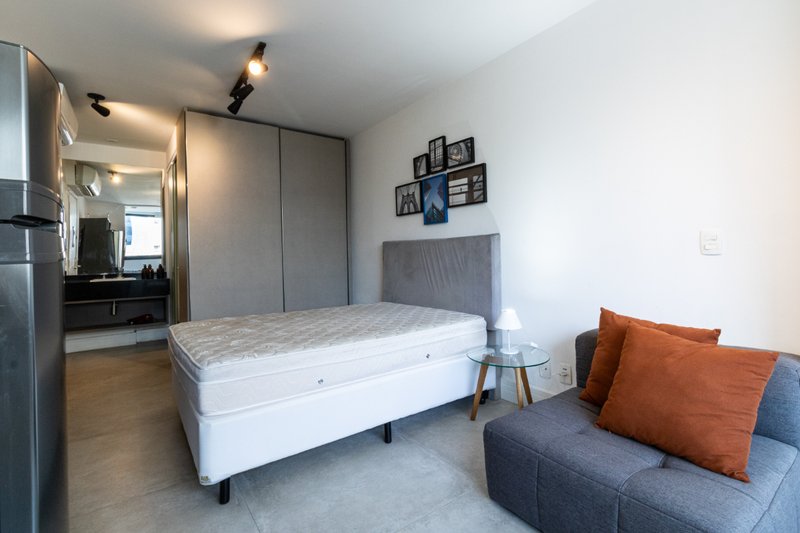 Apartamento Welconx Vista Livre Vila Olímpia 1 suíte Rua Gomes de Carvalho,  São Paulo - 