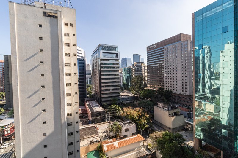 Apartamento Welconx Vista Livre Vila Olímpia 1 suíte Rua Gomes de Carvalho,  São Paulo - 