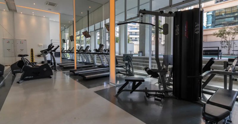 Apartamento Welconx Vista Livre Vila Olímpia 1 suíte Rua Gomes de Carvalho,  São Paulo - 
