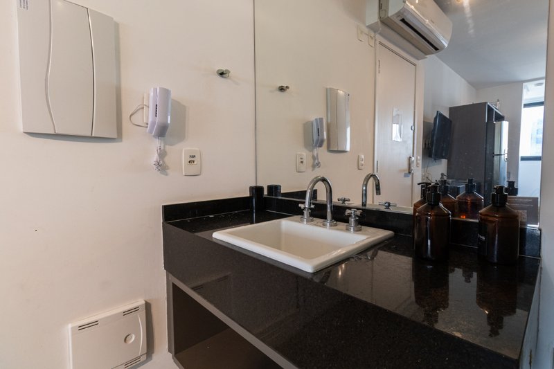 Apartamento Welconx Vista Livre Vila Olímpia 1 suíte Rua Gomes de Carvalho,  São Paulo - 