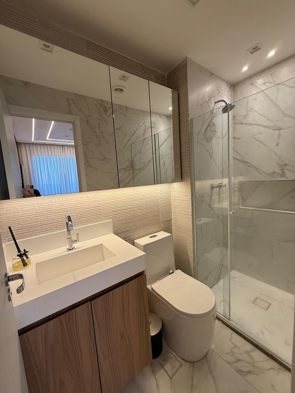 Apartamento mobiliado para locação Rua Urano Barueri - 