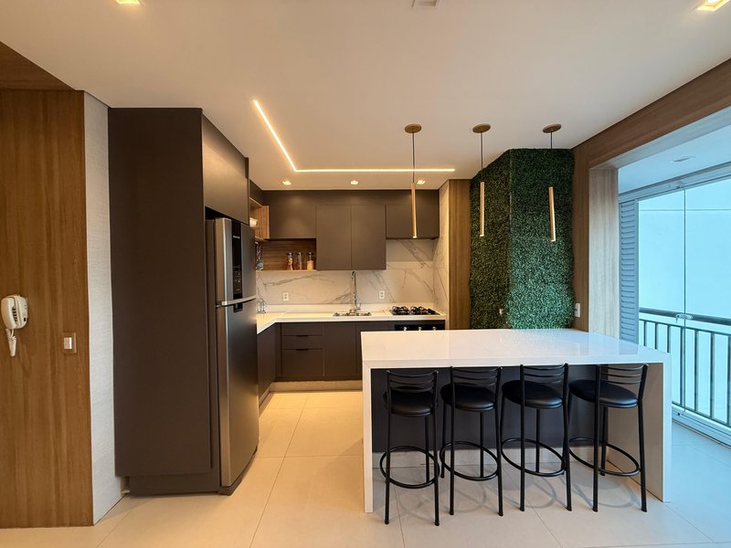 Apartamento mobiliado para locação Rua Urano Barueri - 