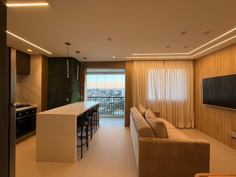 Apartamento mobiliado para locação Rua Urano Barueri - 