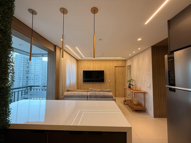 Apartamento mobiliado para locação Rua Urano Barueri - 