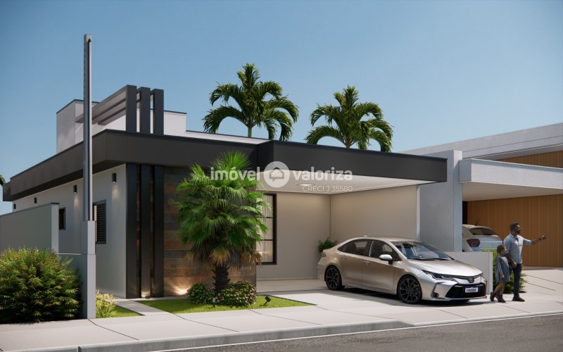 Casa do 2 suítes e gourmet com piscina no Reserva Central Parque | Avaré  Avaré - 