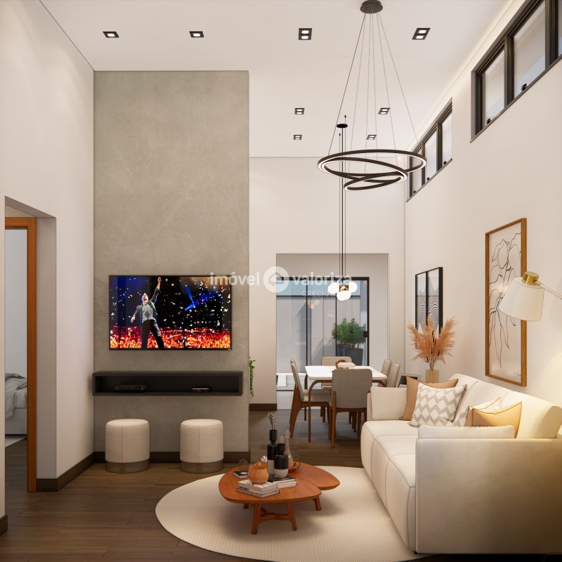 Casa do 2 suítes e gourmet com piscina no Reserva Central Parque | Avaré  Avaré - 