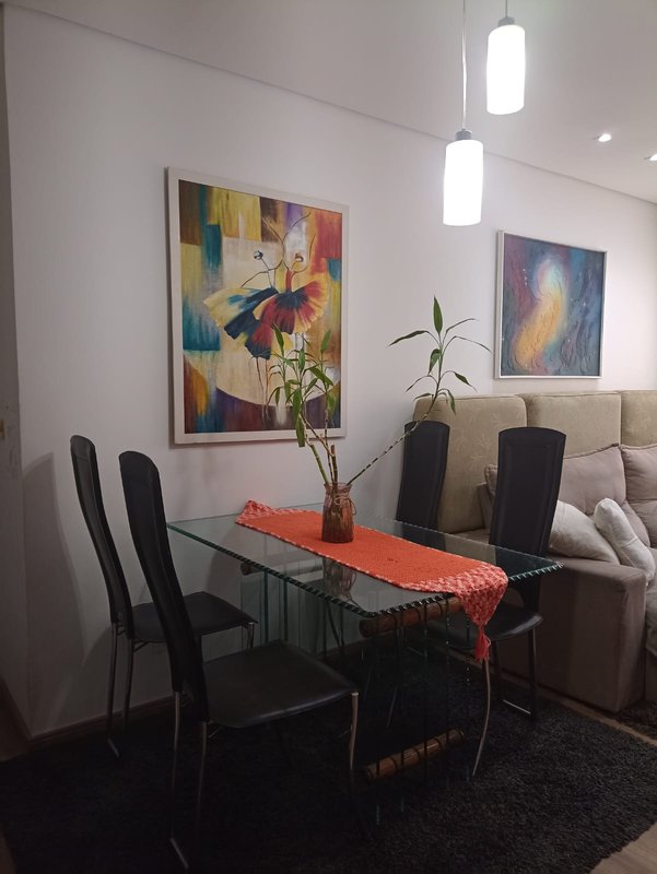 Apartamento com Varanda Gourmet no Residencial Phoenix  Mogi das Cruzes - 