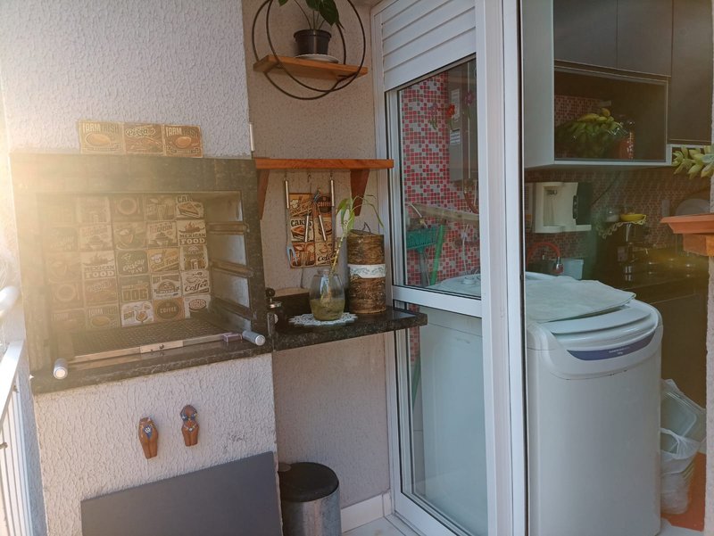 Apartamento com Varanda Gourmet no Residencial Phoenix  Mogi das Cruzes - 
