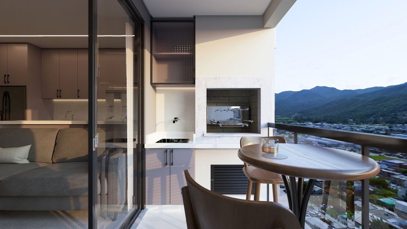 Apartamento com 2 suites andar alto em Itapema Rua 438 Itapema - 