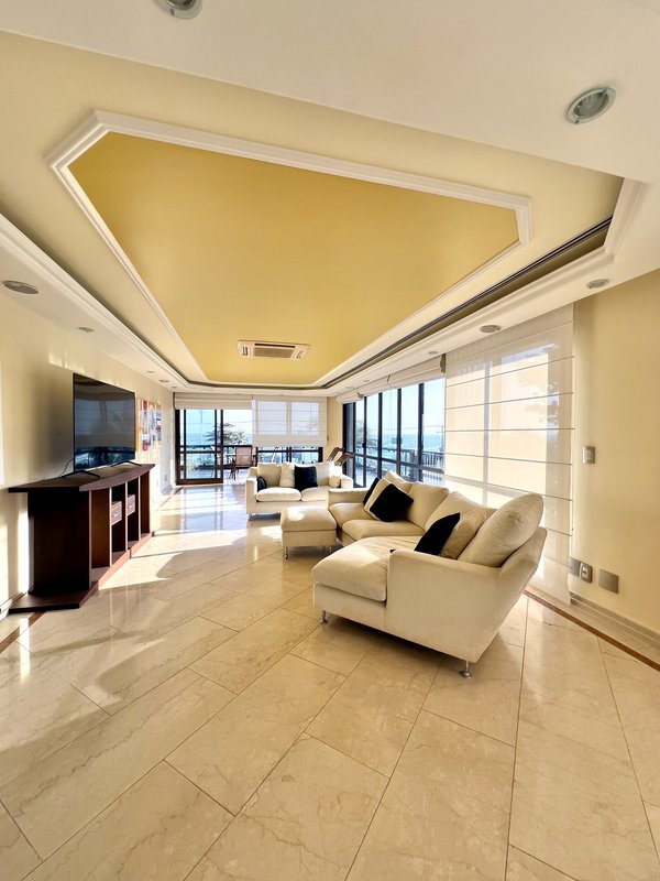 Apartamento amplo com vista mar e para a Pedra da Gávea  Rio de Janeiro - 