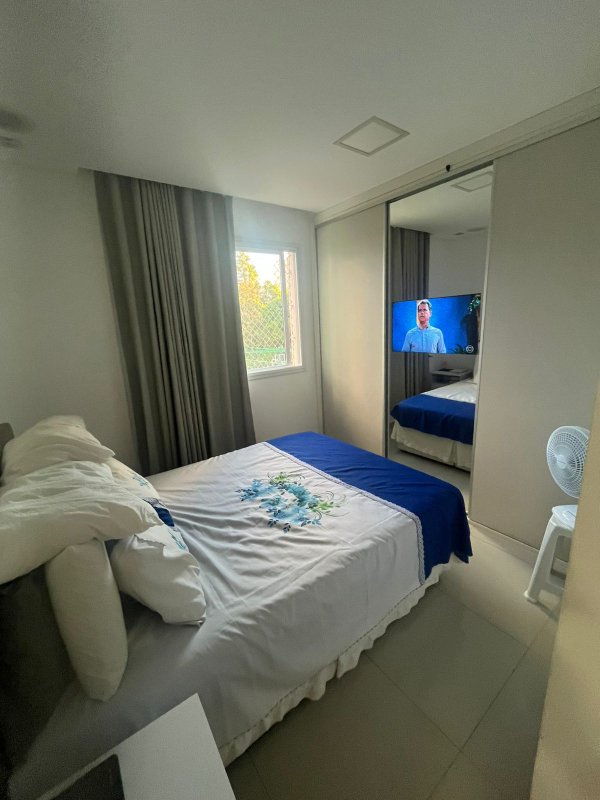 APARTAMENTO NASCENTE 3 QUARTOS SUÍTE VARANDA PISCINA 2 GARAGENS À VENDA EM PATAMARES! Avenida Alphaville Salvador - 