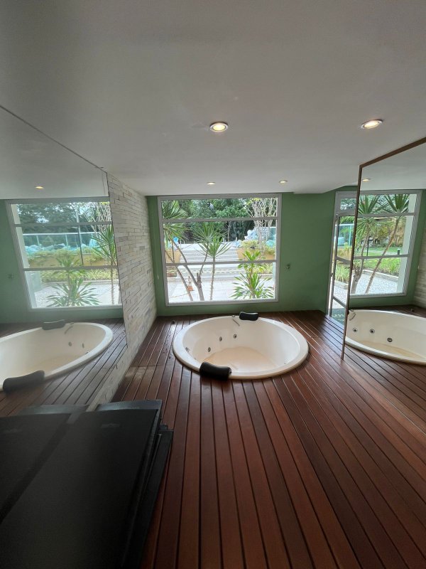 APARTAMENTO NASCENTE 3 QUARTOS SUÍTE VARANDA PISCINA 2 GARAGENS À VENDA EM PATAMARES! Avenida Alphaville Salvador - 