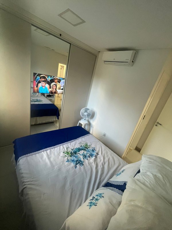 APARTAMENTO NASCENTE 3 QUARTOS SUÍTE VARANDA PISCINA 2 GARAGENS À VENDA EM PATAMARES! Avenida Alphaville Salvador - 