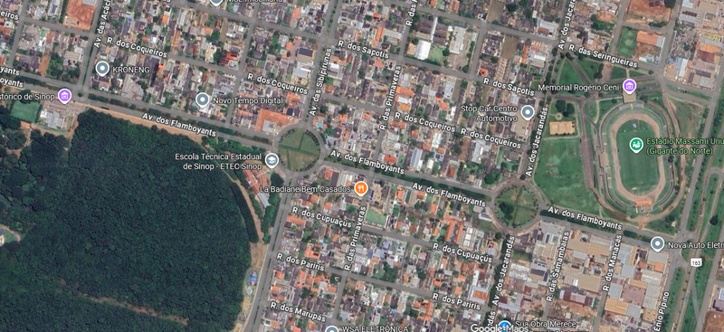 Imóvel comercial a venda na Av. dos Flamboyants  Sinop - 