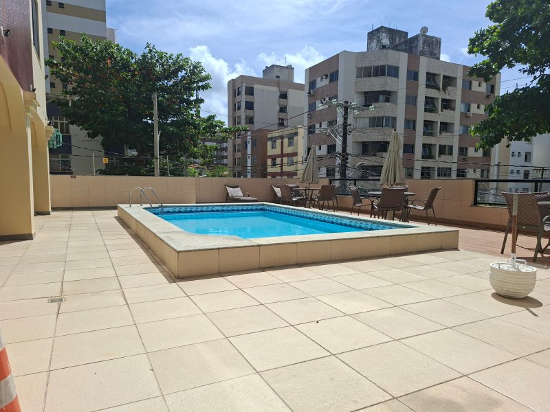 APARTAMENTO COBERTURA VISTA MAR 3 SUÍTES LAVABO PISCINA 2 GARAGENS À VENDA NA PITUBA! Rua Território do Rio Branco Salvador - 